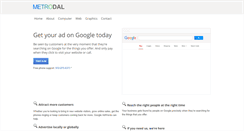 Desktop Screenshot of metrodal.com